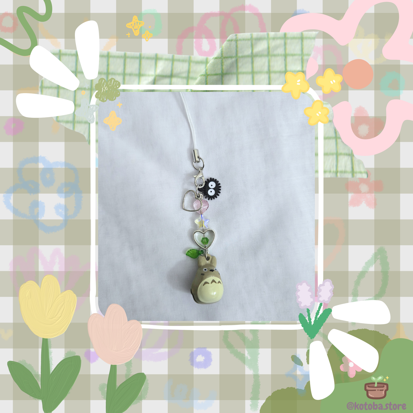 Ghibli Totoro Phone Charm