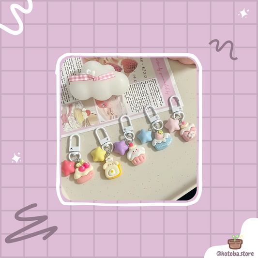 Sugarpuff Keychain Charms