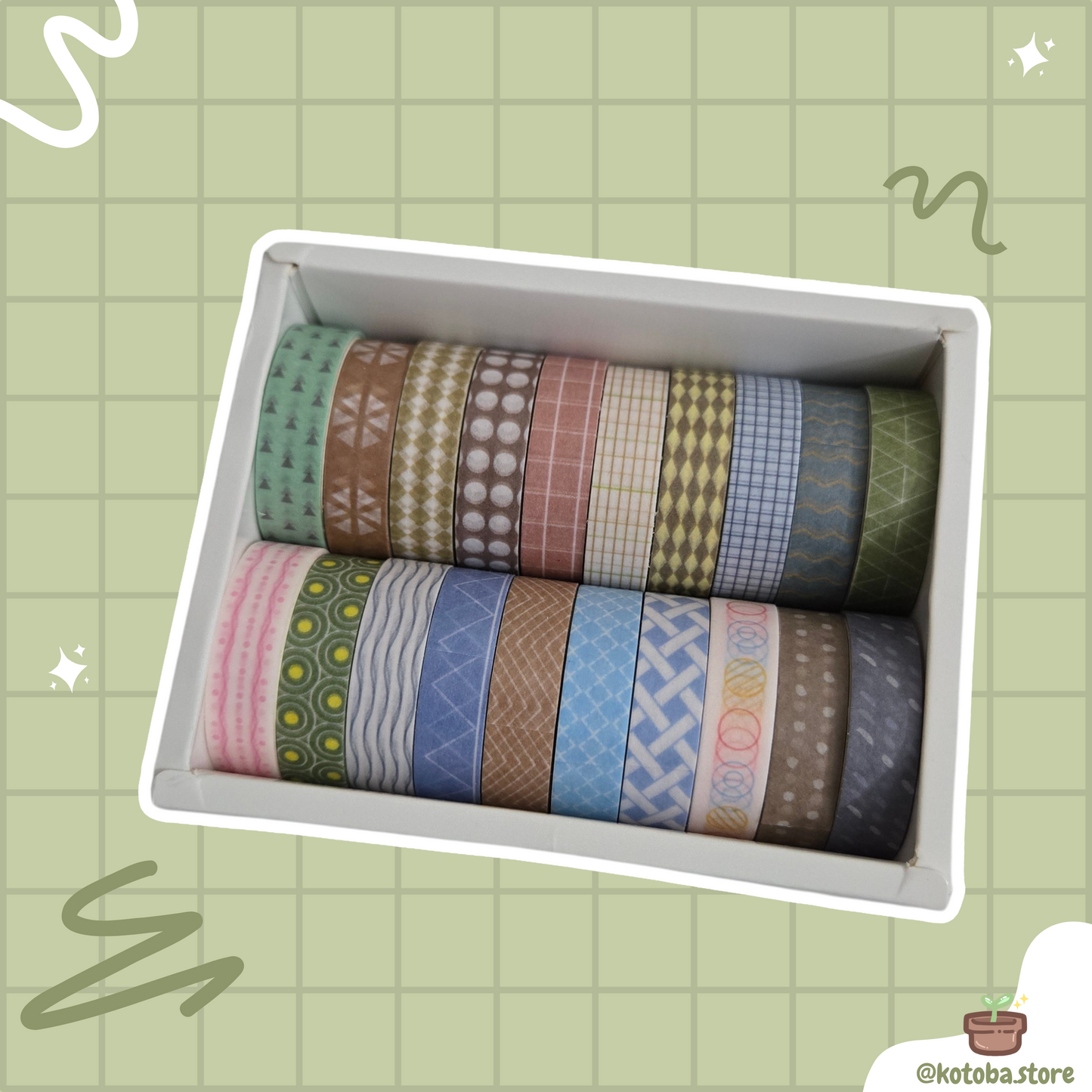 Songdao Basic Washi Tape IV
