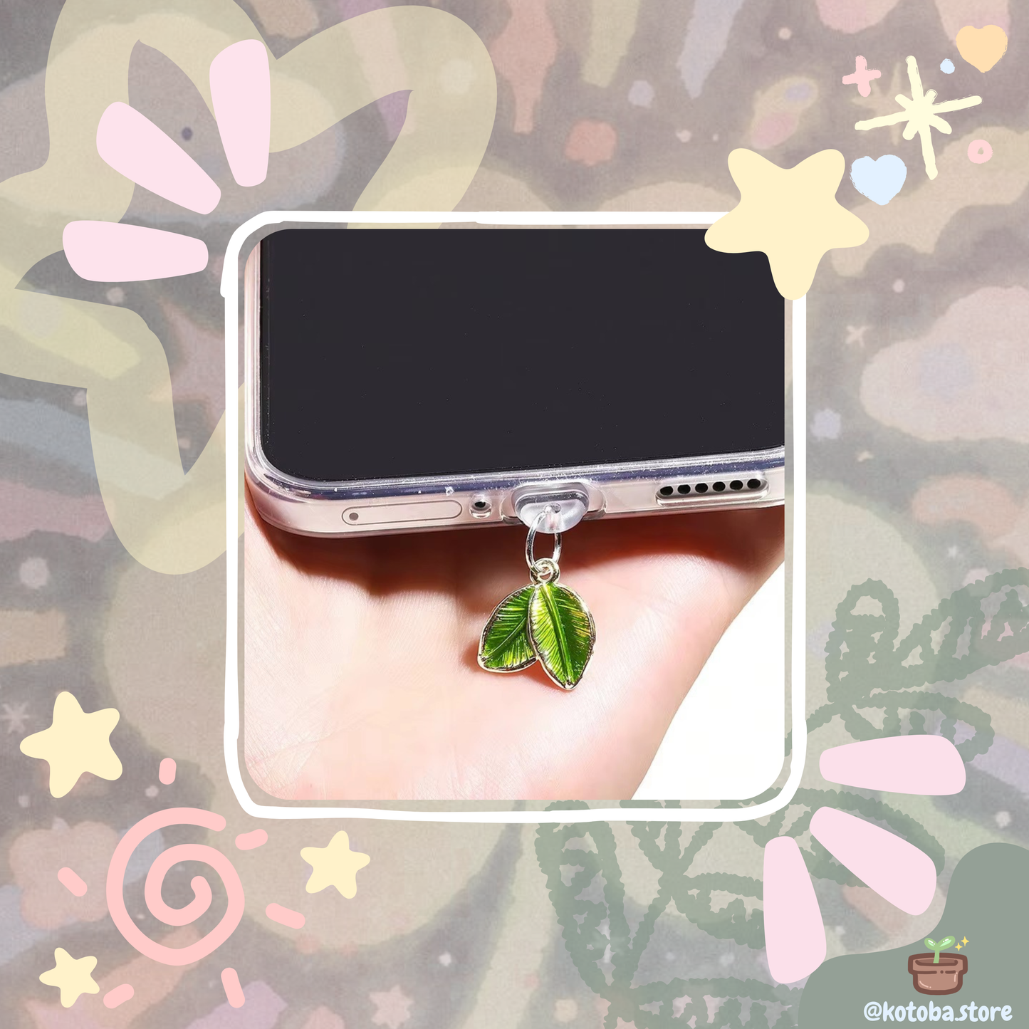 Charging Port Protector Anti-Dust Plug Phone Charm