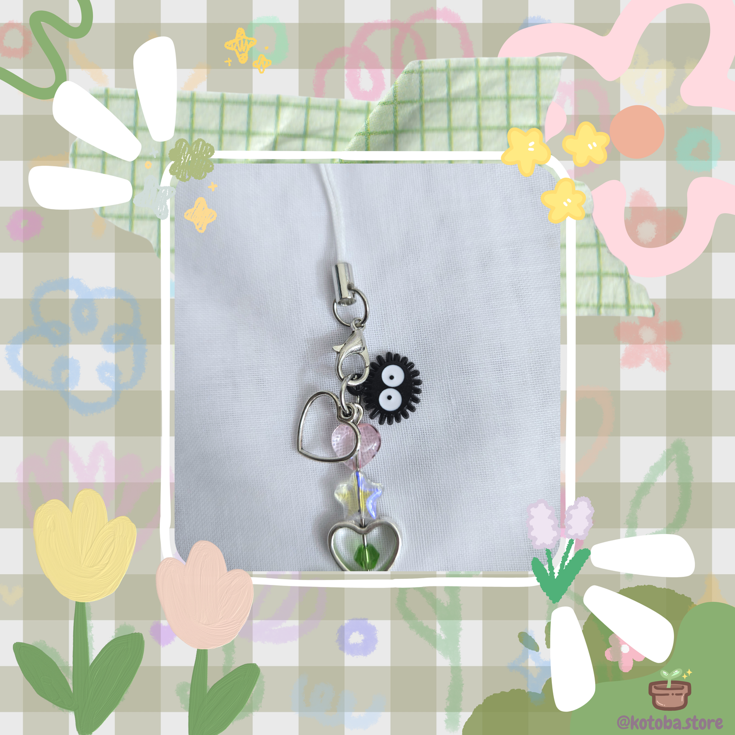 Ghibli Totoro Phone Charm