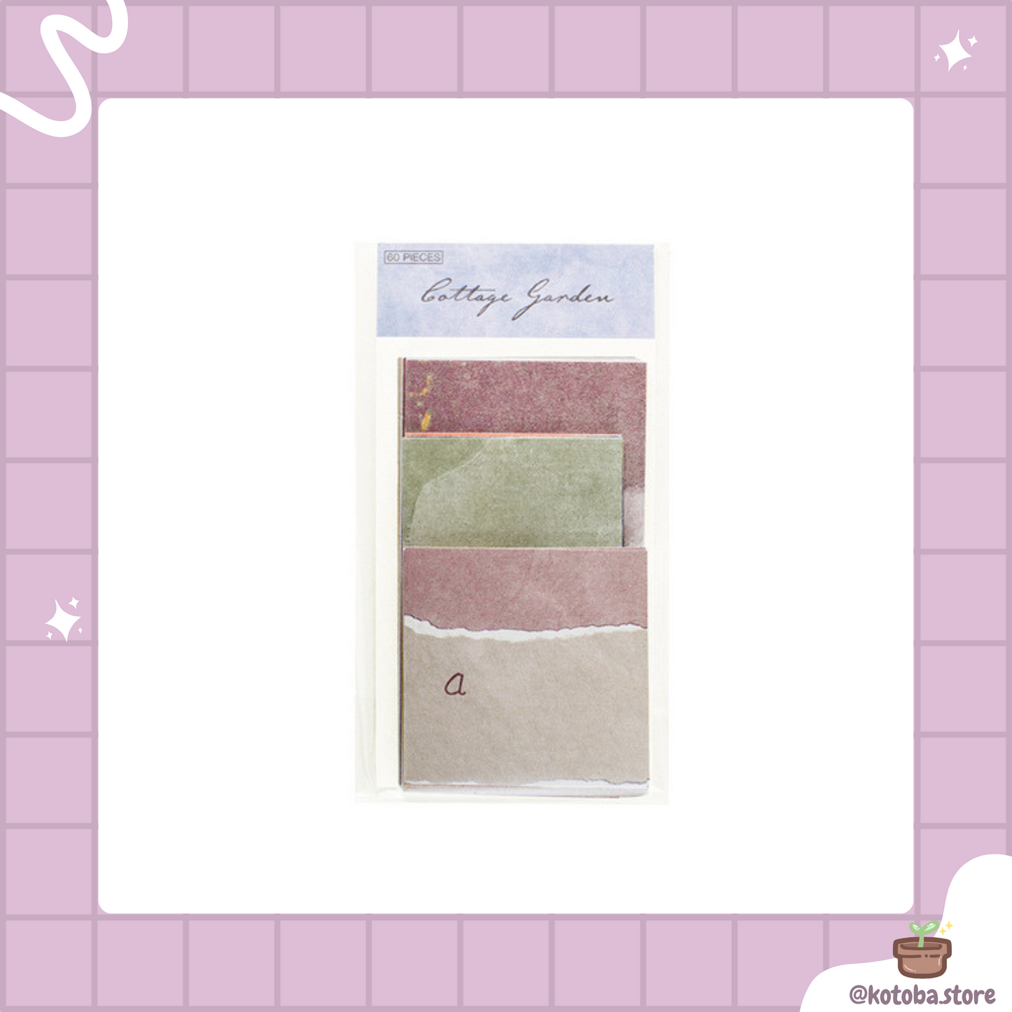 Vintage Patterned Scrapbook Paper Set