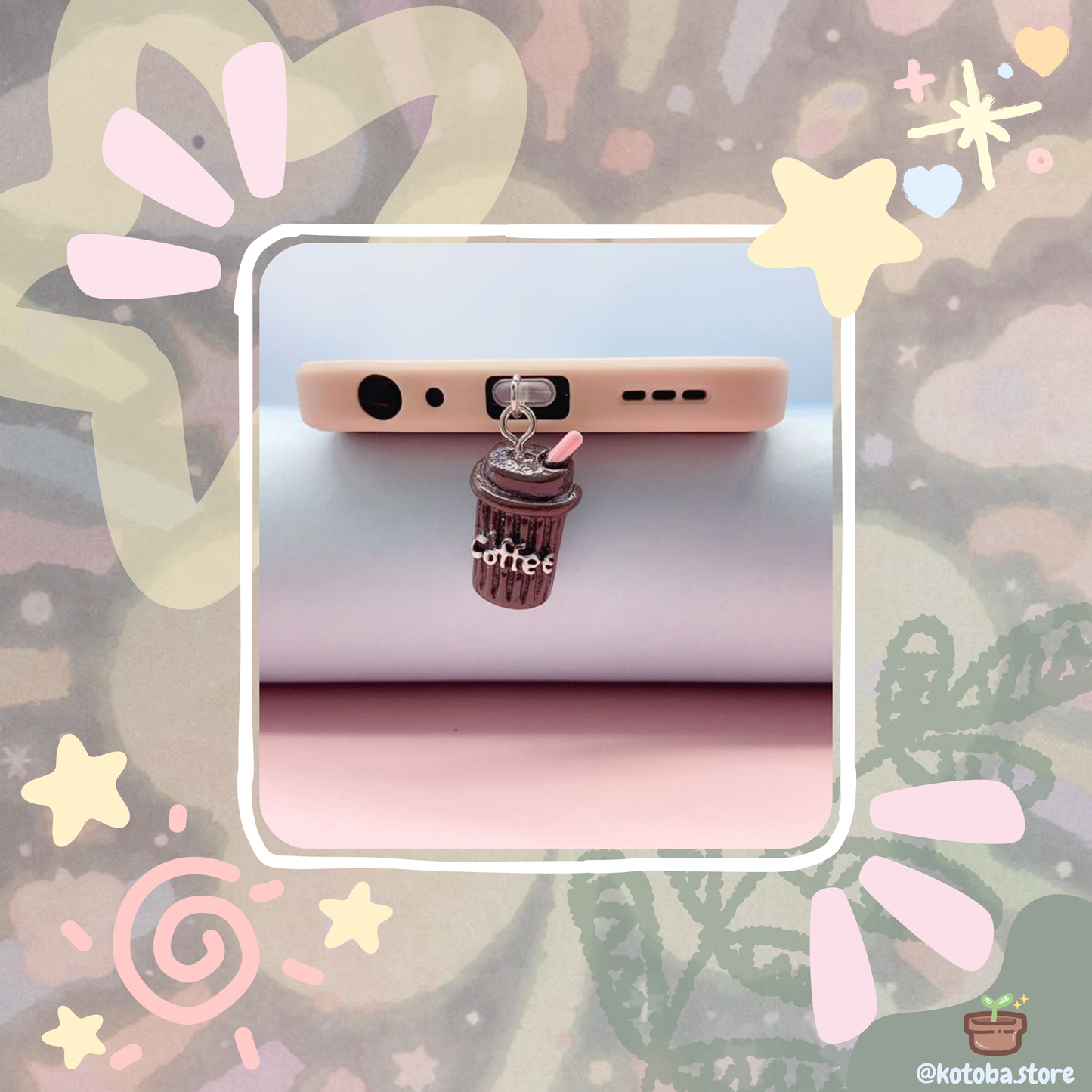Charging Port Protector Anti-Dust Plug Phone Charm