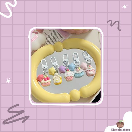 Sugarpuff Keychain Charms