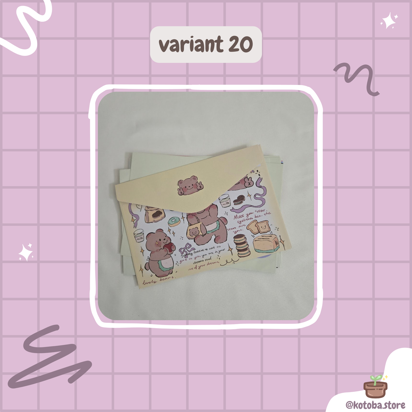 Cute Envelopes (with paper inside)