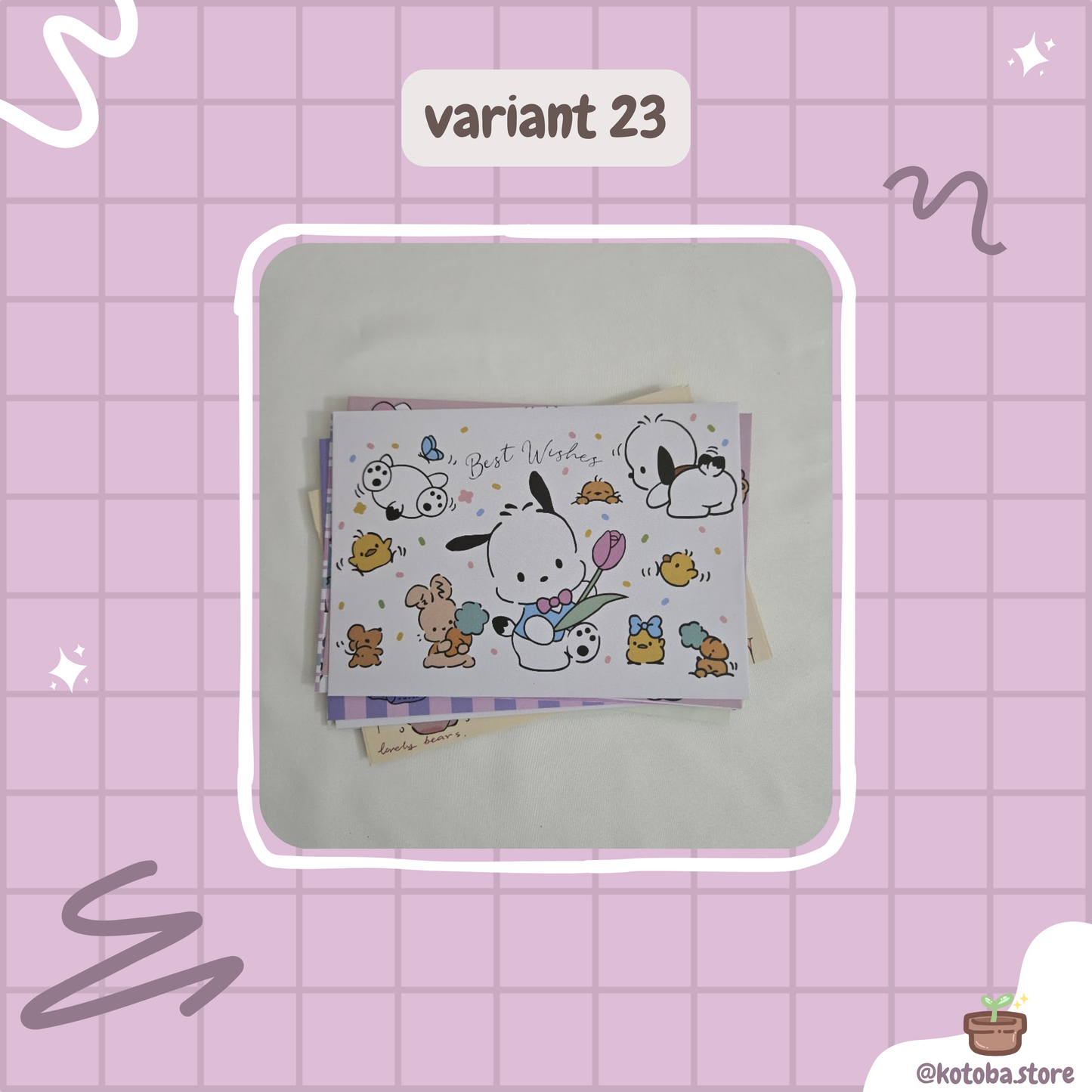 Cute Envelopes (with paper inside)