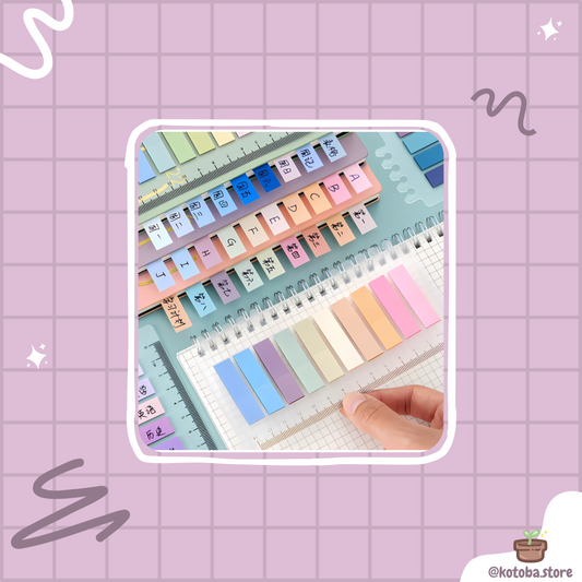 Morandi Color Sticky Tabs