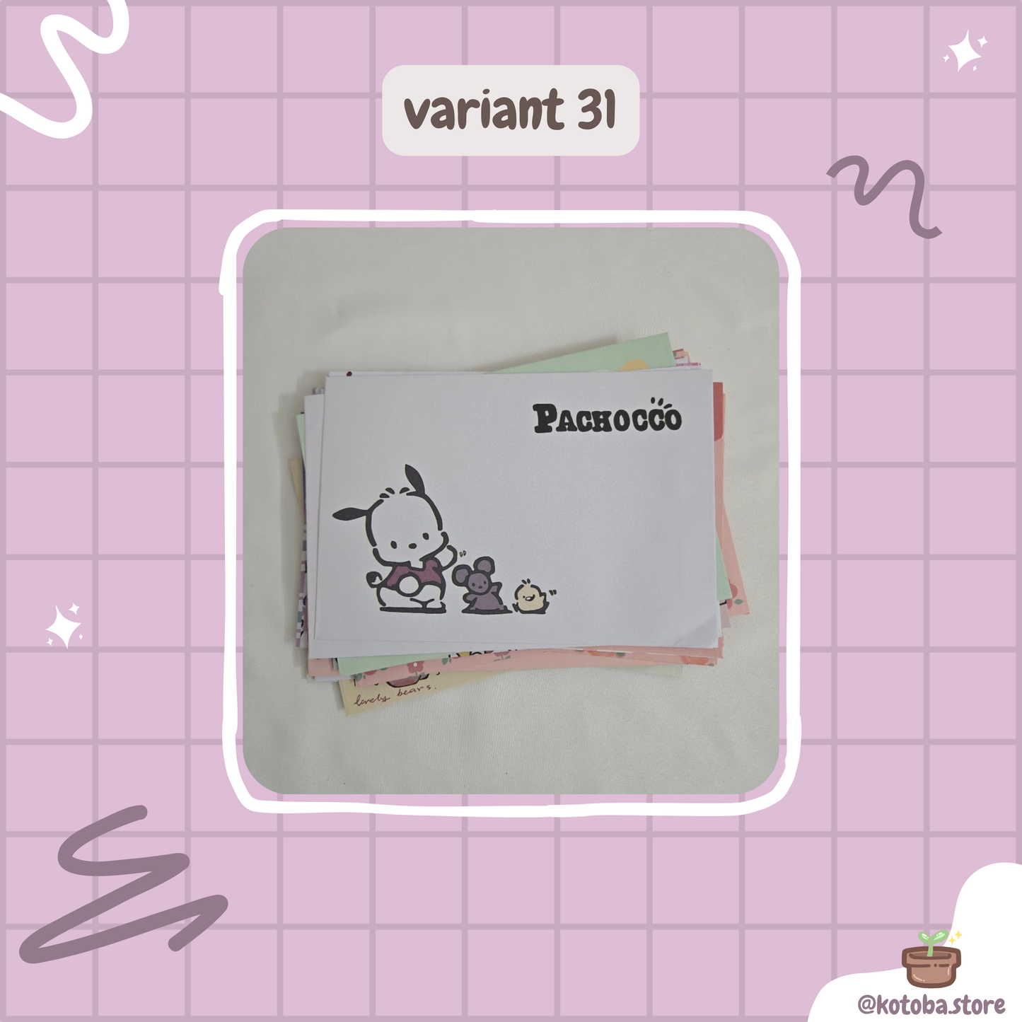 Cute Envelopes (with paper inside)