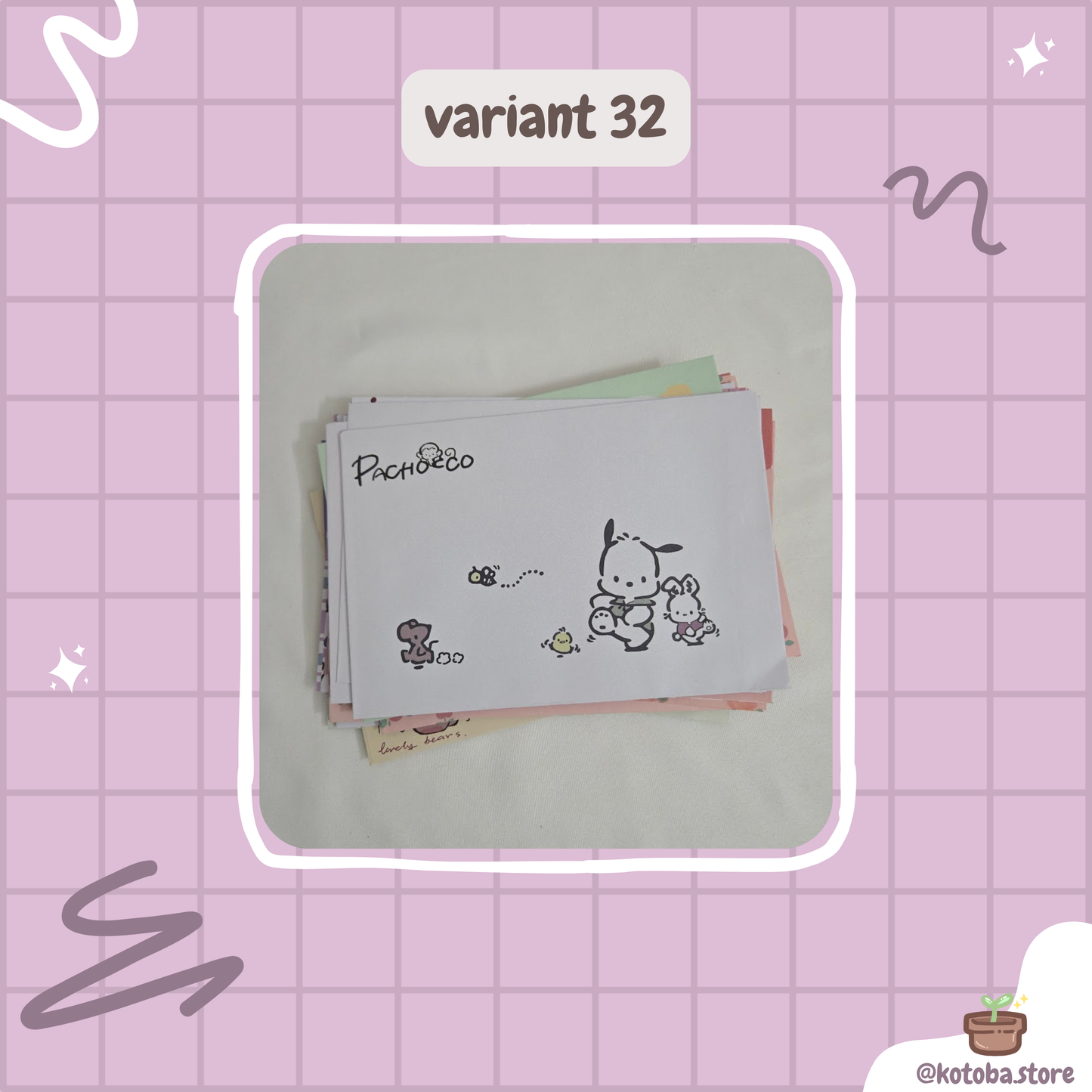 Cute Envelopes (with paper inside)