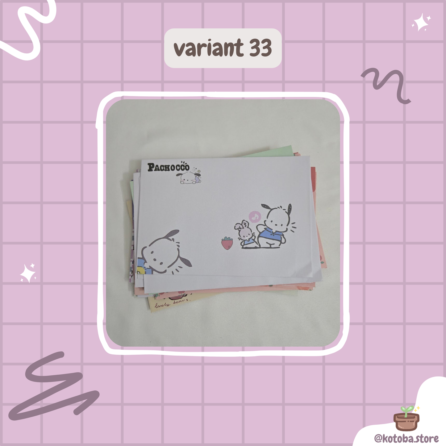 Cute Envelopes (with paper inside)