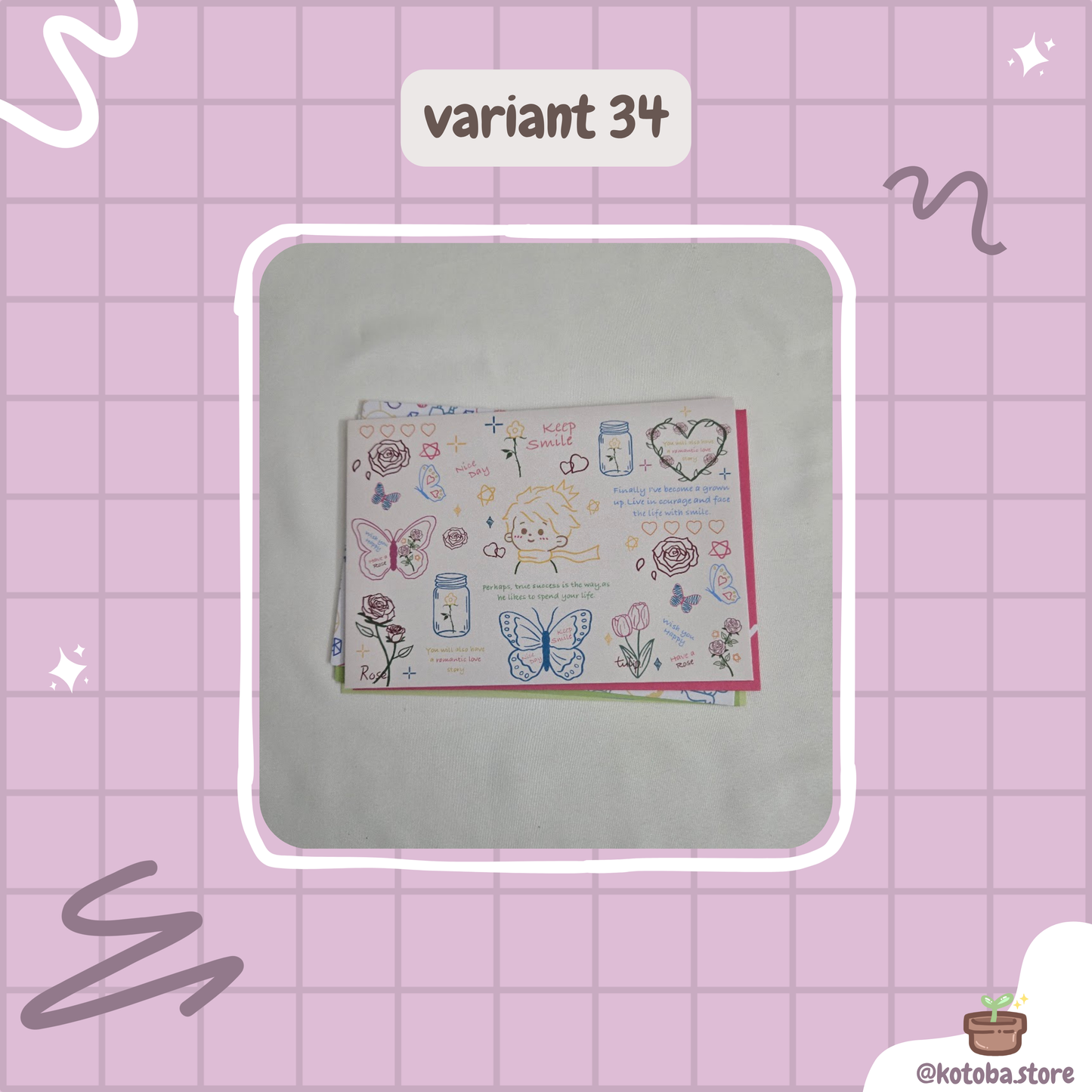 Cute Envelopes (with paper inside)