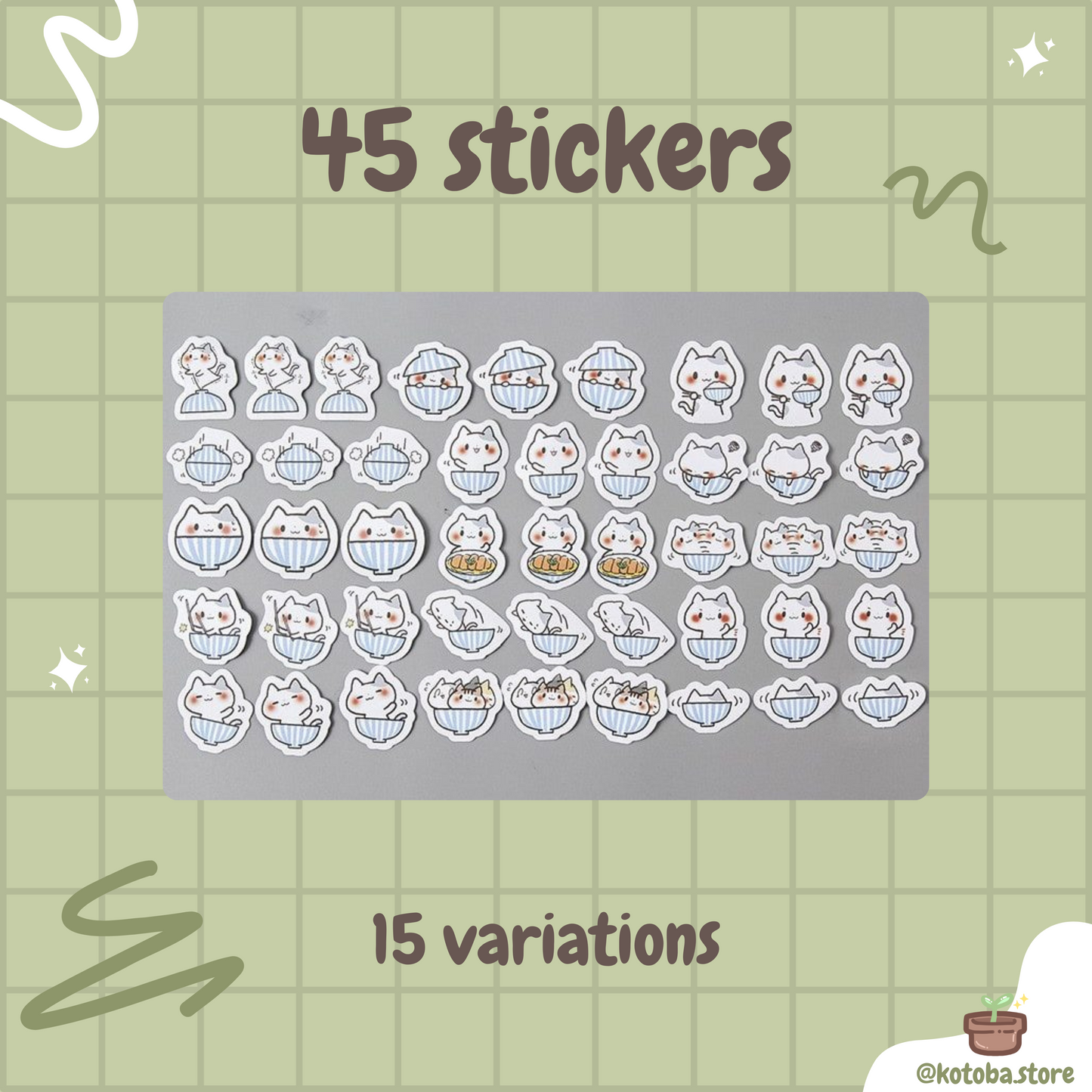 Cute Sticker Set