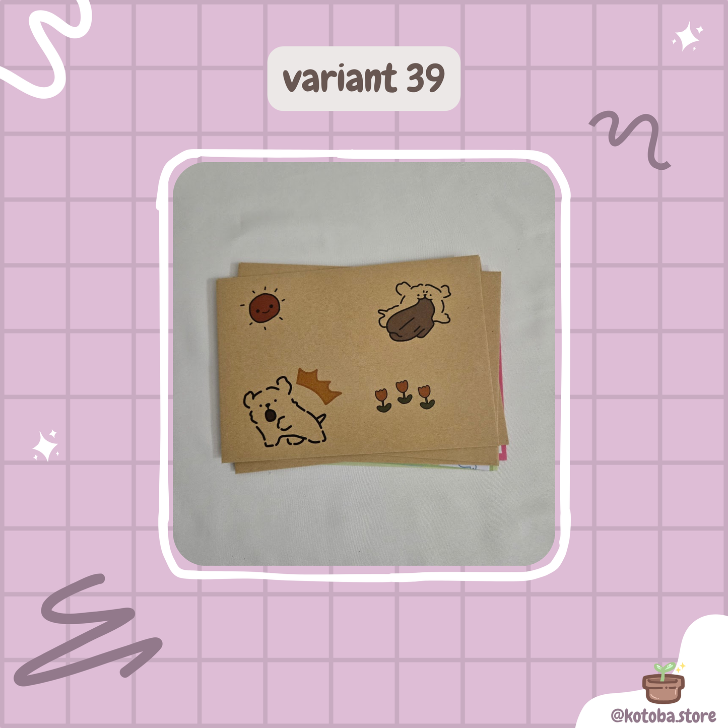 Cute Envelopes (with paper inside)