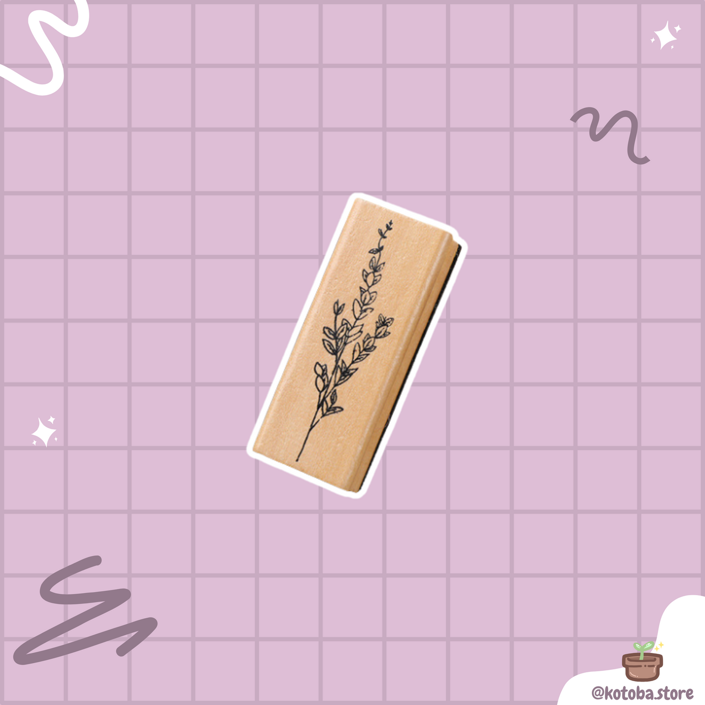 Vintage Wooden Stamp Collection