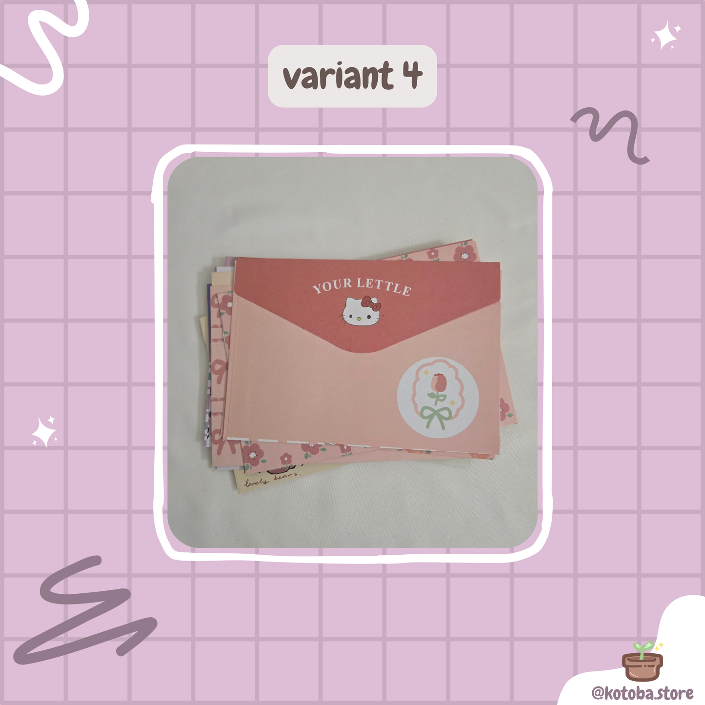 Cute Envelopes (with paper inside)