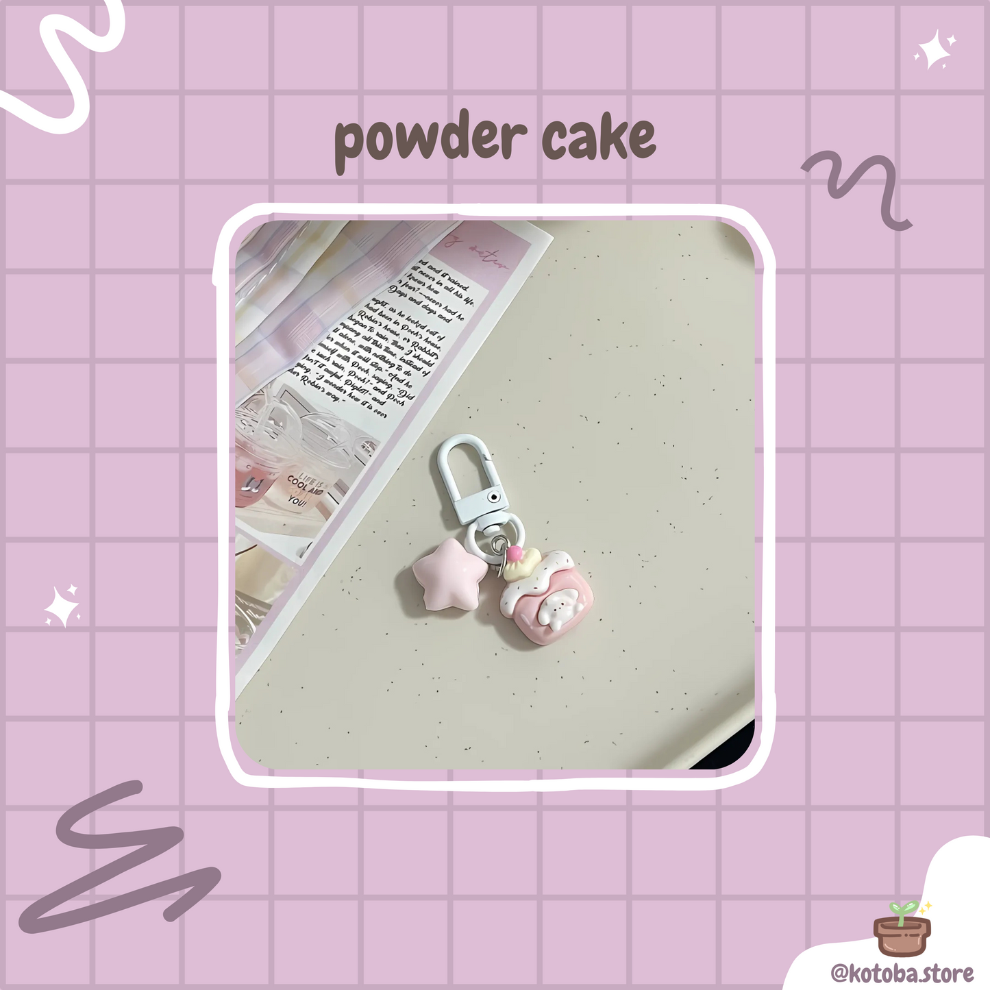 Sugarpuff Keychain Charms