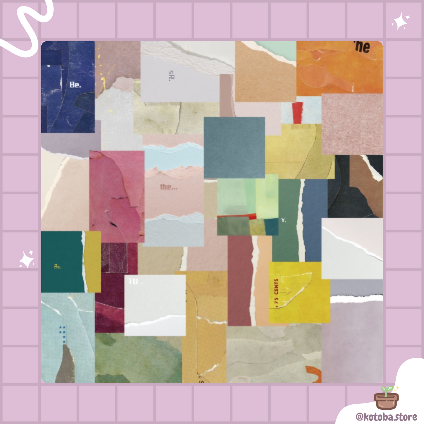 Vintage Patterned Scrapbook Paper Set