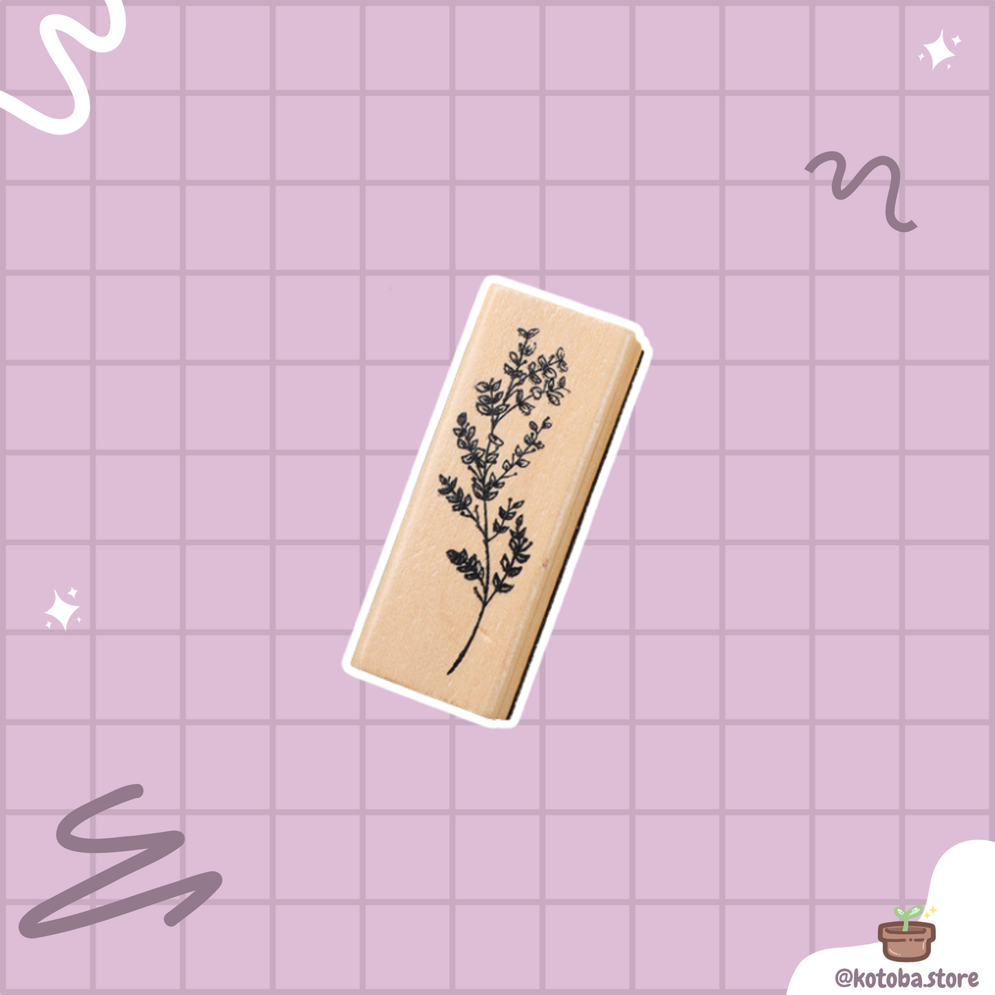 Vintage Wooden Stamp Collection