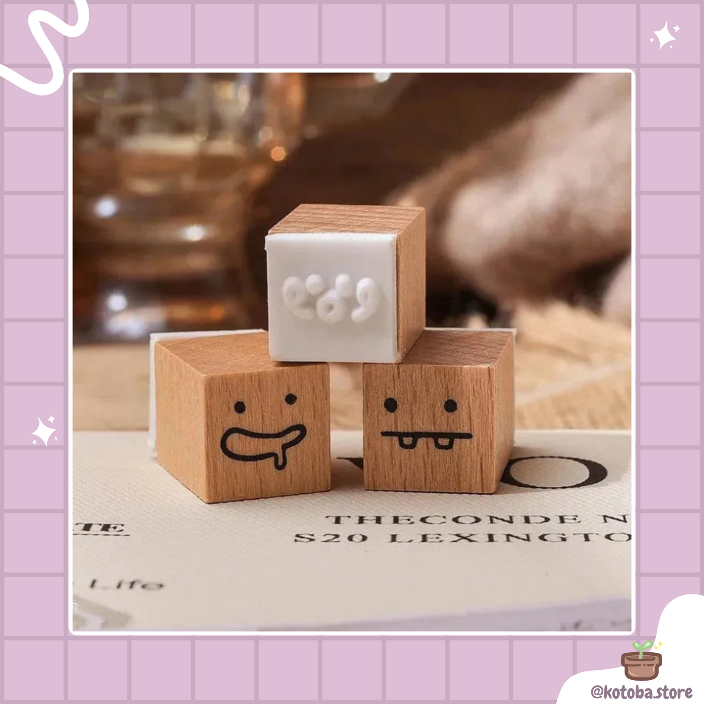 Wooden Stamp Set