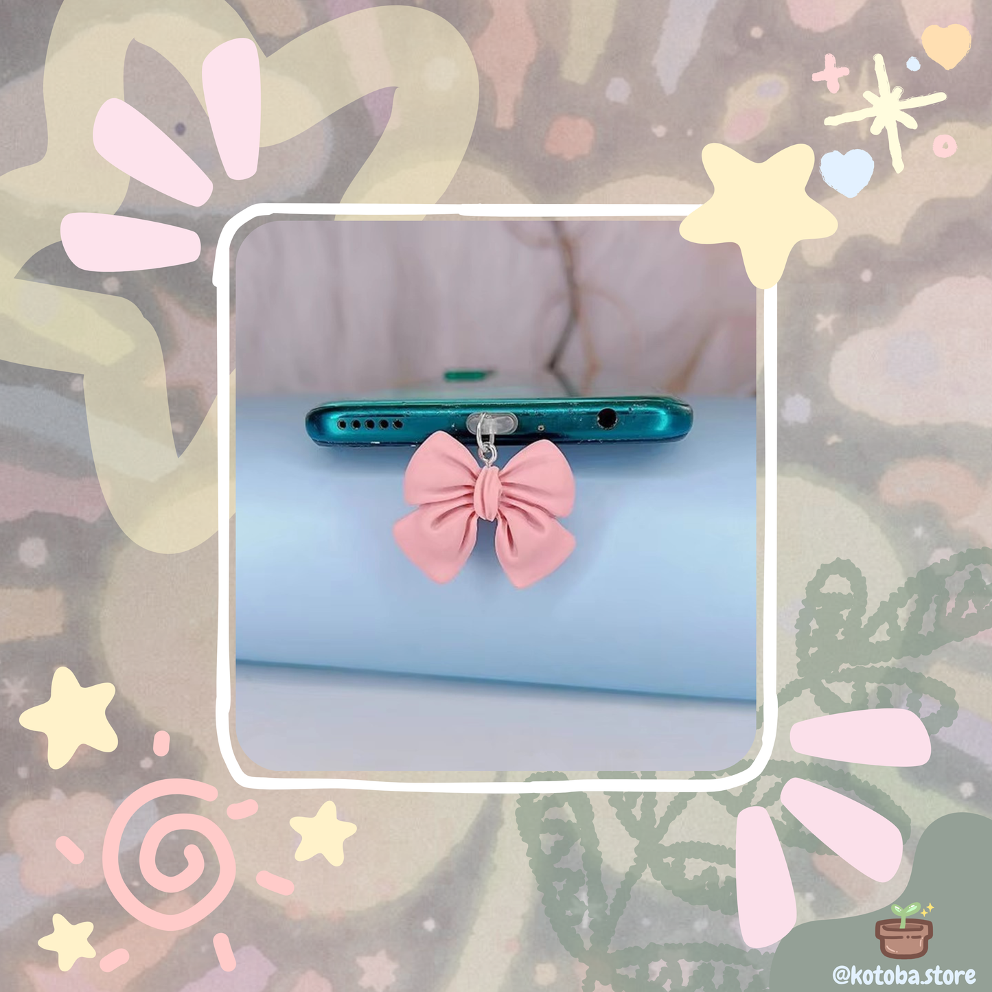 Charging Port Protector Anti-Dust Plug Phone Charm