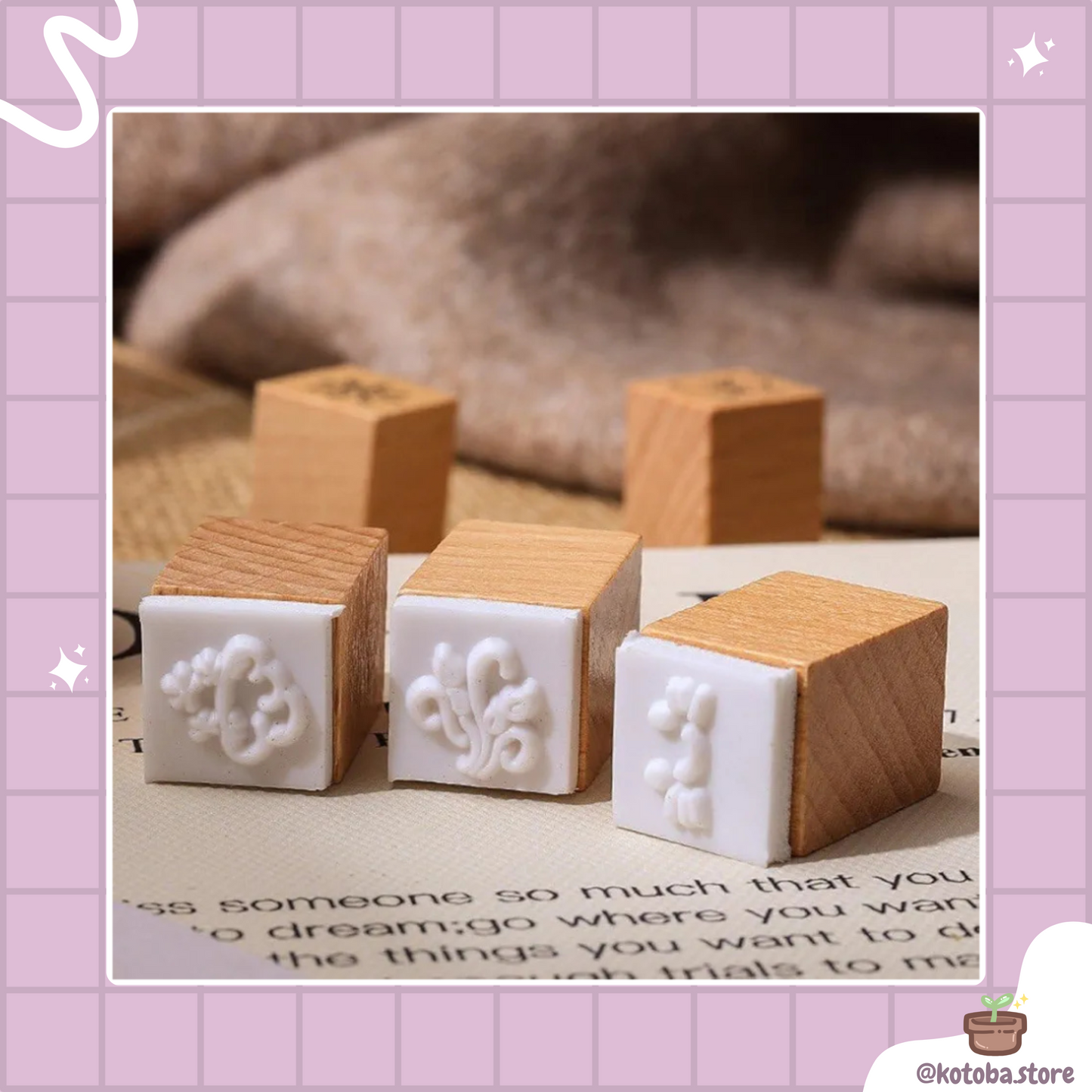 Wooden Stamp Set