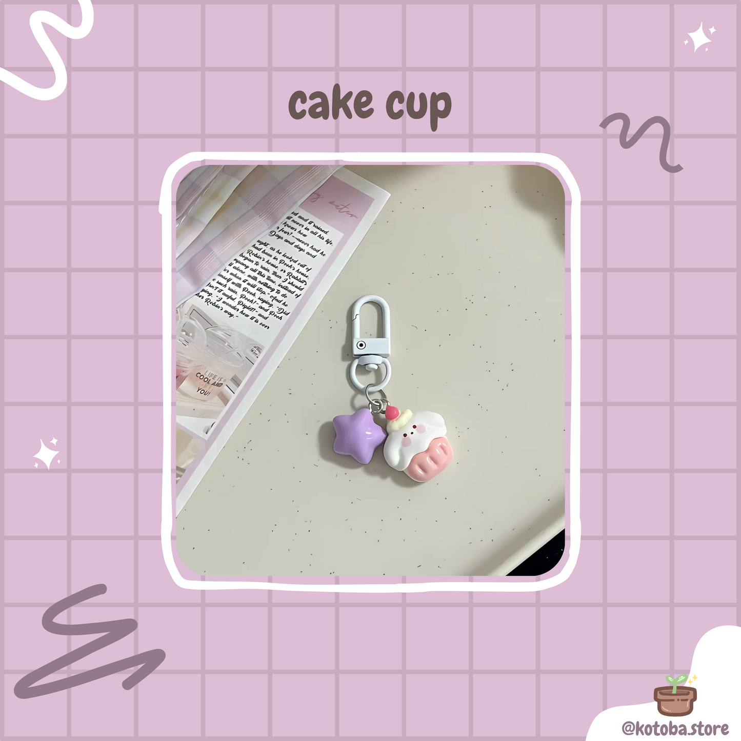 Sugarpuff Keychain Charms