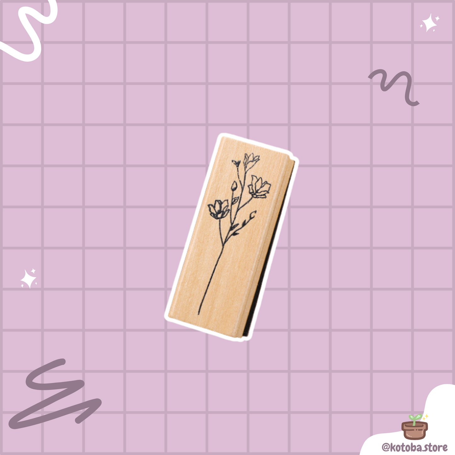 Vintage Wooden Stamp Collection