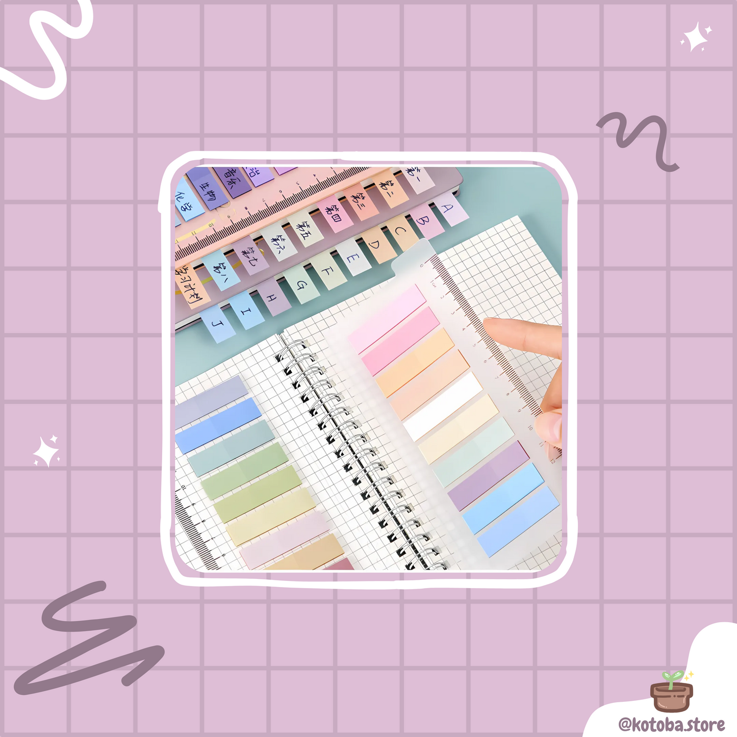 Morandi Color Sticky Tabs