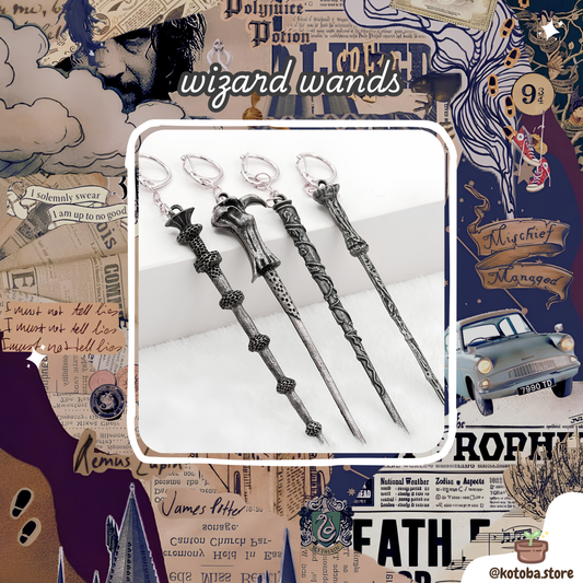 Wizard Wand Keychain