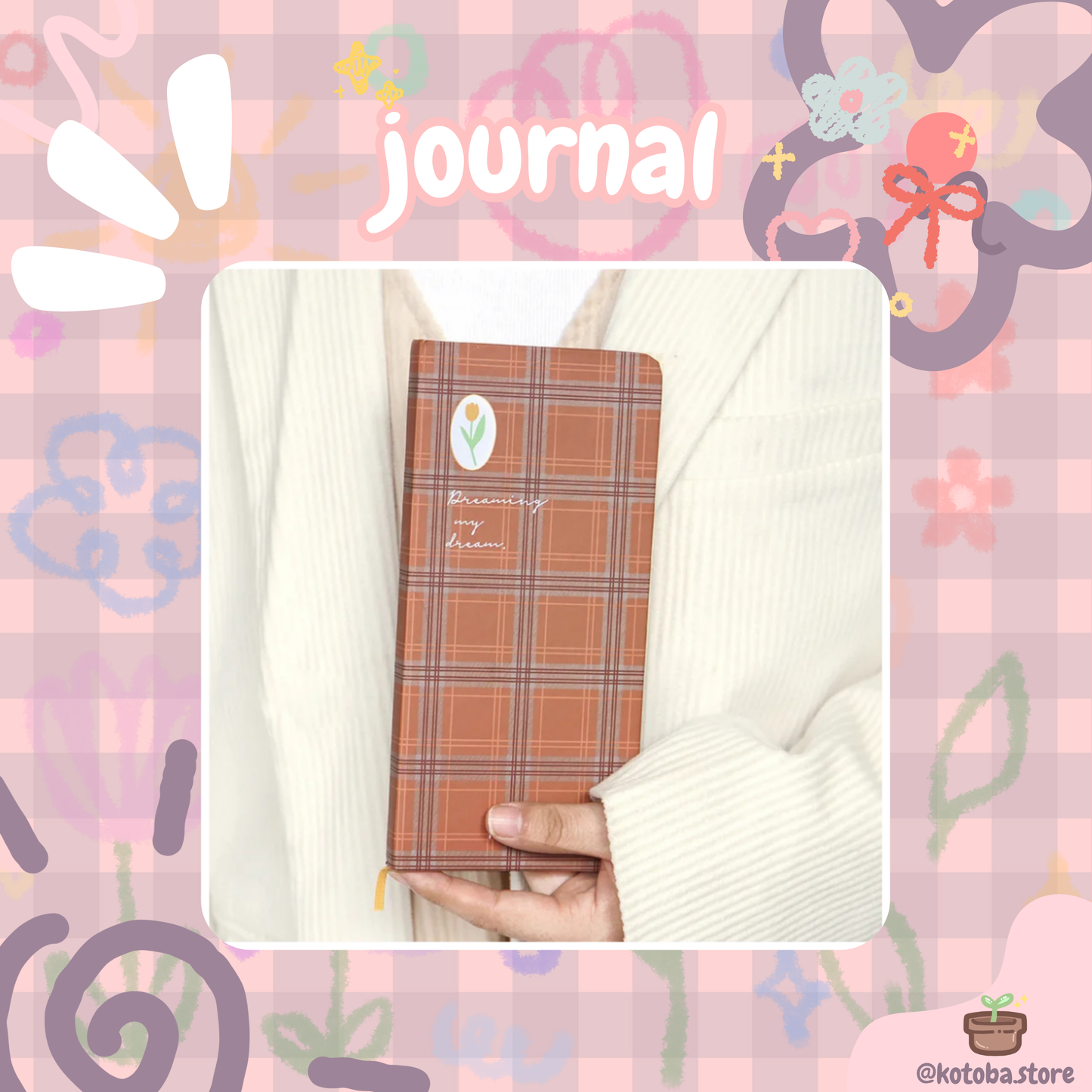 Plaid Planner Journal