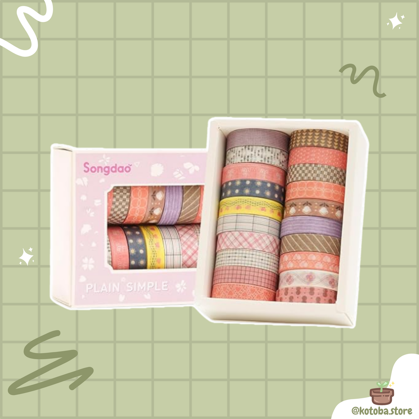 Songdao Basic Washi Tape I