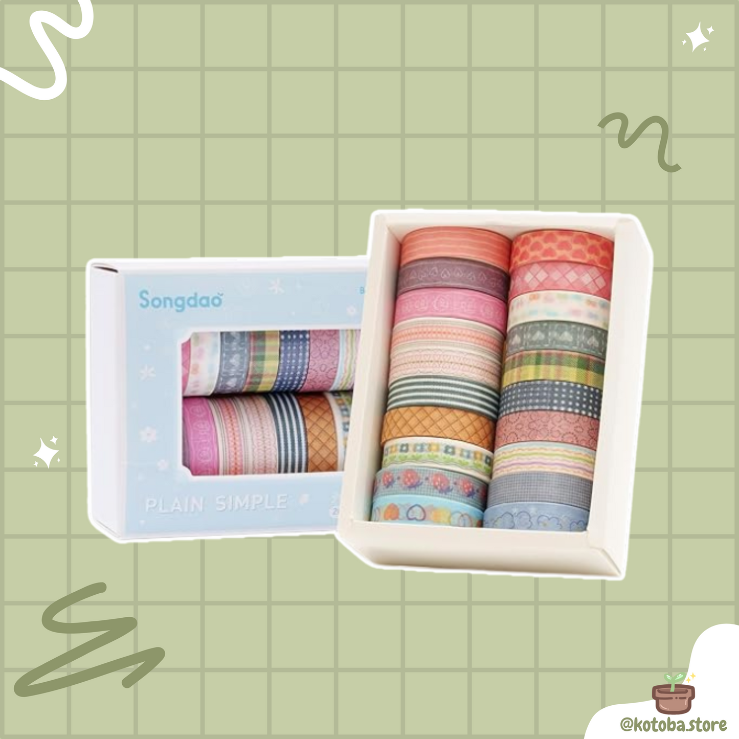 Songdao Basic Washi Tape III