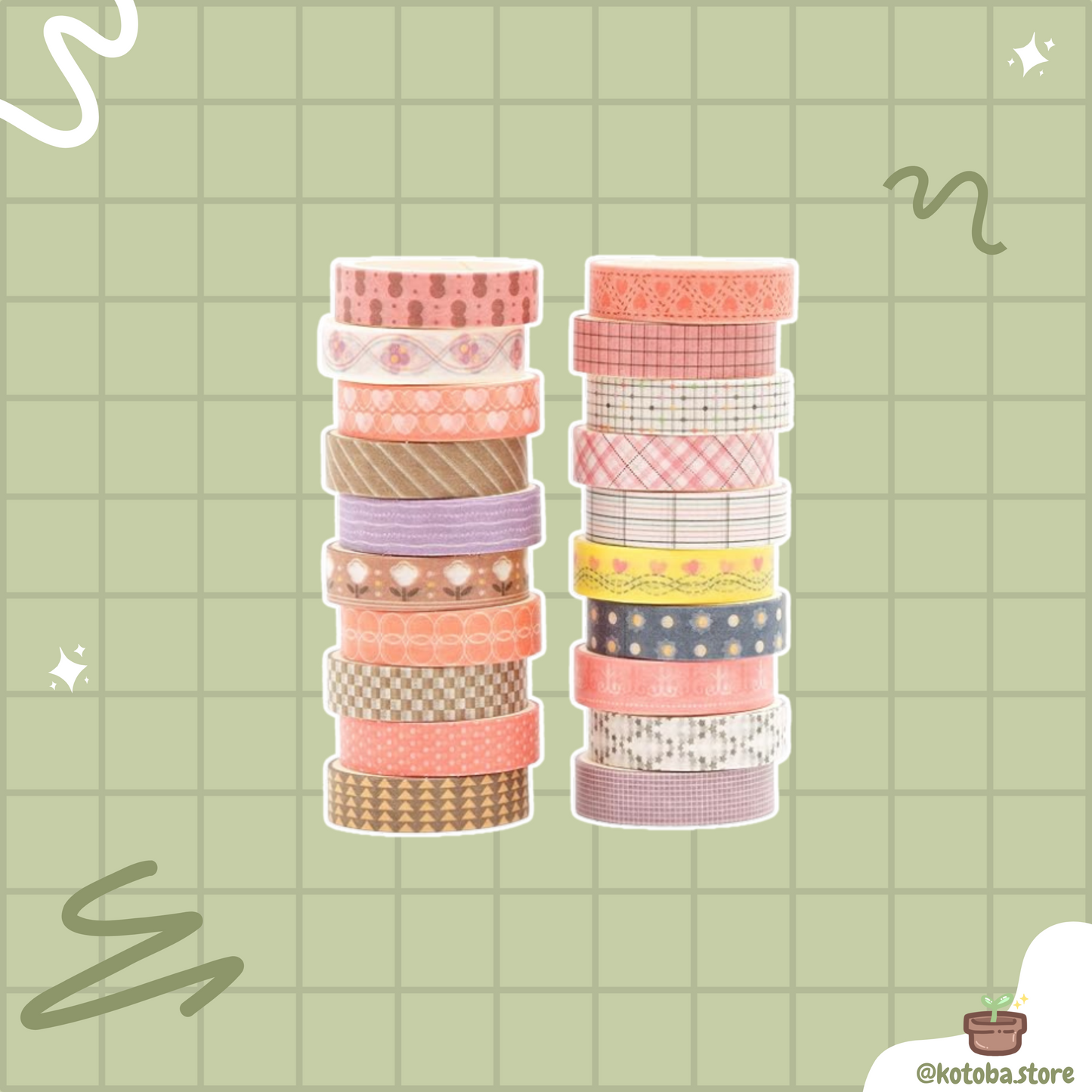 Songdao Basic Washi Tape I