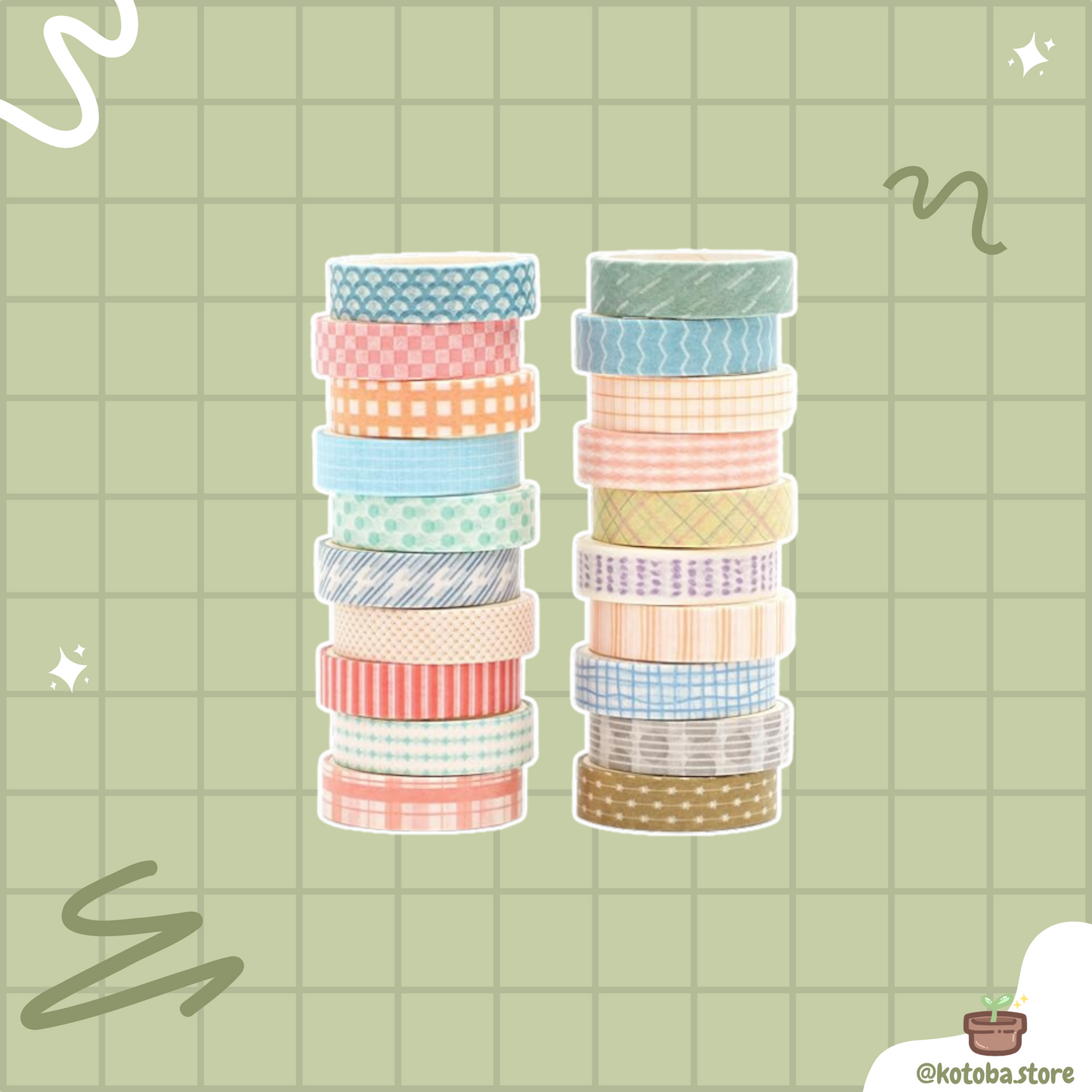 Songdao Basic Washi Tape V