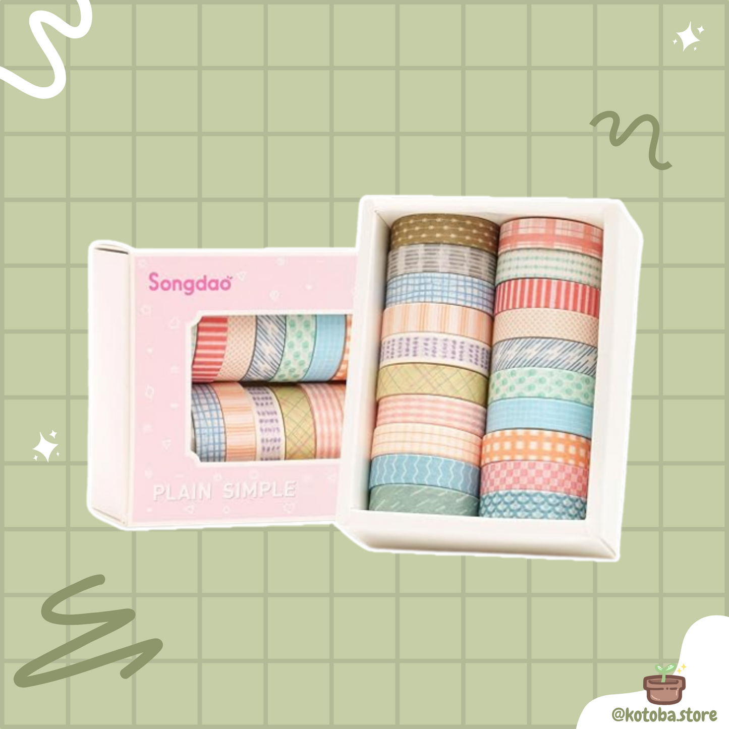 Songdao Basic Washi Tape V