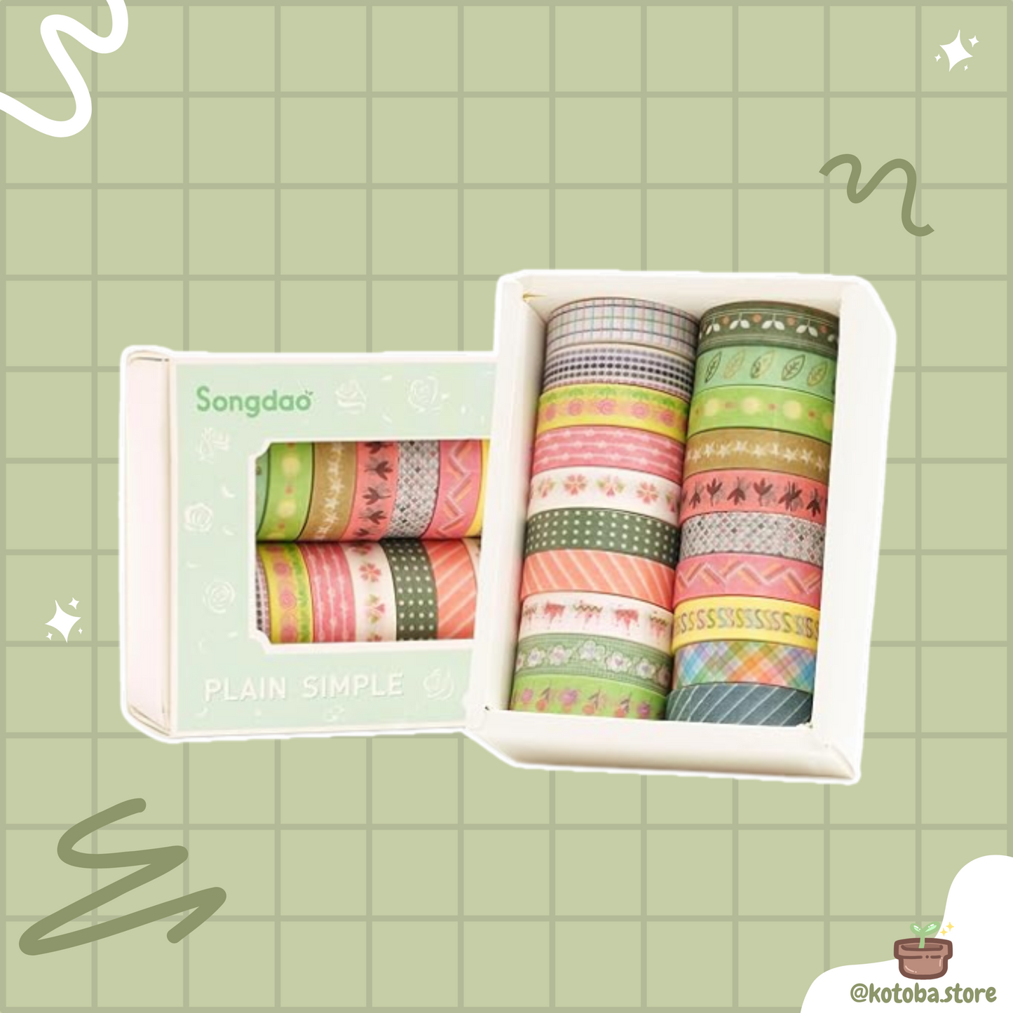 Songdao Basic Washi Tape II